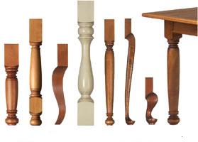 You can choose any style of leg to suite your decor and taste.